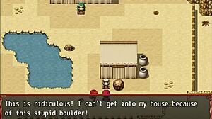 nun's first blowjob ends with facial in harem game