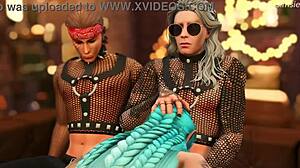 astarion and halsin double penetrate horny tav in wild 3d baldurs gate animation