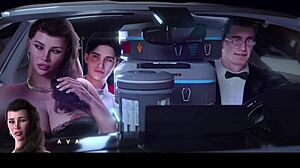 Touch Stepmom's Curvy Body in Front of Boyfriend!