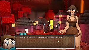 Hornycraft Parody Game Delivers Piglin Happy Ending with Big Cock