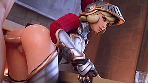 Overwatch SFM compilation 2 brings wild 3D cartoon action.