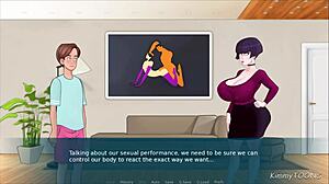 sexnote - dr johnson deepthroats fat cock in office.