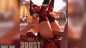 overwatch hottest animations cum compilation