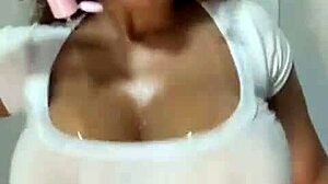 manuzinha black gives a hot titjob in wild anime scene