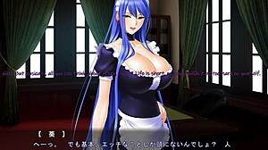 My maid mikage drives me wild in close-up action.