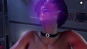 ada wong battles d-virus in wild hentai monster clash