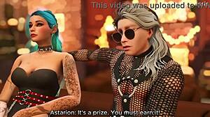 astarion and halsin double penetrate horny tav in wild 3d baldurs gate animation