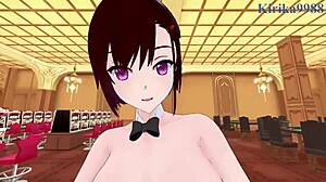 Shizuka Mikazuki and Beatrix Amerhauser Bunny Girl Intense Sex