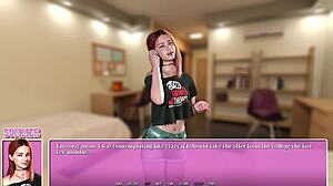 Denise, Hot Ebony Teacher, Shines in Summer City Anime.