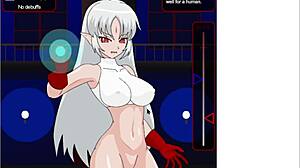 Vampire Hunter N Squirts On First Try In 3D Game