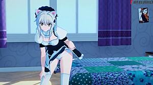 Koneko Fucking Big Black Cock In DxD NTR Fantasy!