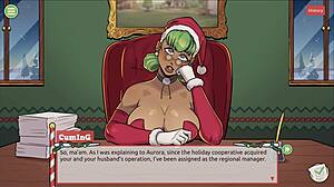 Claus secret surprise xmas hentai game ep one