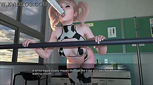 Blonde BBW’s Big Tits Lactate During Hard Fuck, Insane!