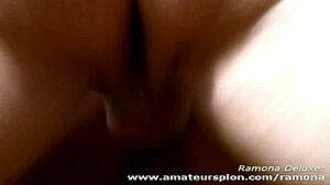 Hot Blonde Amateur Ramona Deluxe in European Scene