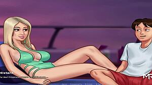 blowjob on expensive yacht in summertime saga e3 89