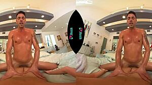 Vrhush tiny 18+ brunette lily adams lets you creampie her pussy