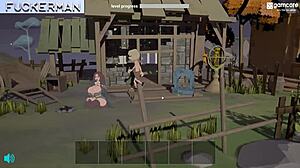 Fuckerman Ero Ring Gameplay with Monster Cock