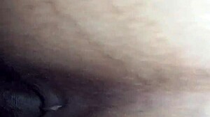 Amateur Shows Creamy Wet Pussy Close-Up