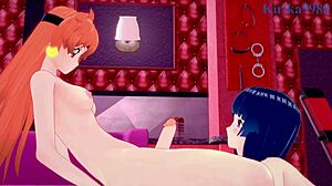 Sylphiel, Lahda, and Lina Inverse in Wild Futanari Sex Slayers Hentai