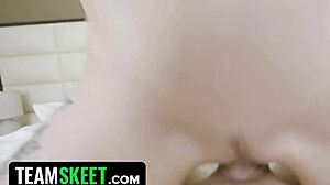 Damn, blue-eyed Reislin craves my load after spicy riding!