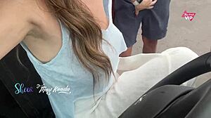 Unbelievable! We Banged in Public Street, Cars Passing, He Creampied Me!