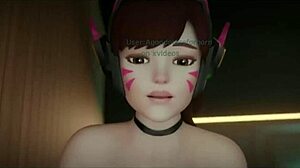 D Va Embarks On A Space Adventure Mission