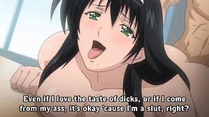 I am the anime slut getting gangbanged with double penetration and facials.