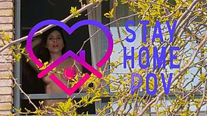 Damn, blue-eyed Reislin craves my load after spicy riding!