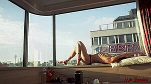 You want passionate sex with cumshot on window?