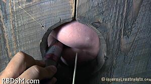 Lusty Caning For Tough Babe In Rough Session