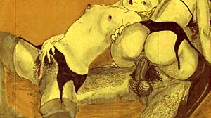 Vintage Erotic Illustration Hentai Cartoon Anime Comic