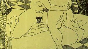 vintage erotic hentai drawing