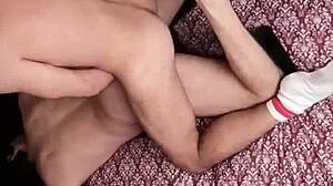 Young Latinos Engage in Bareback Fucking