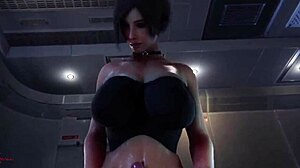 ada wong battles d-virus in wild hentai monster clash