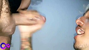 that naughty guy with forked tongue gives amazing blowjob, ander hard aka kildrian