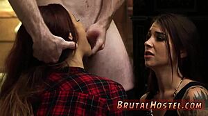 Brazil Pee Slave in Dom Sub Bondage Dungeon First Time Wow!