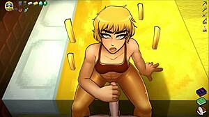 Hornycraft Parody Features Femdom in Cute Outfit