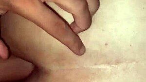 chubby bbw amateur gets ass eaten and creampied by boyfriend in gay encounter