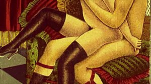 Vintage erotic drawings stir deep feelings in me