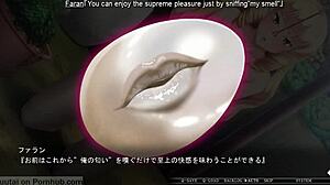 busty princess gets wild in hypnosis visual novel action!