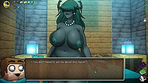 Hornycraft Parody Features Femdom in Cute Outfit