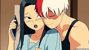 ochaco milf gets wild in latino fandub action!