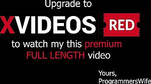 Wife cuckold gifts big ass beauty for Christmas, cums on it - ProgrammersWife! 🎅