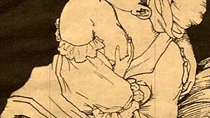 Dibujos eróticos vintage muestran encanto hentai atemporal en estilo anime retro.