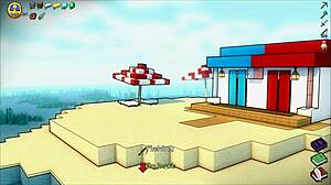 Hornycraft Parody Features Femdom in Cute Outfit