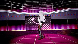 Azur lane characters feel intense pleasure.