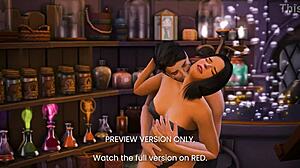 Naughty 3d hentai preview