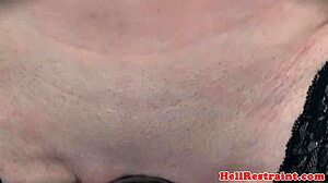 chained sub, um, humiliated by cruel master