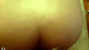 Black Top Cums On White Bottom Ass