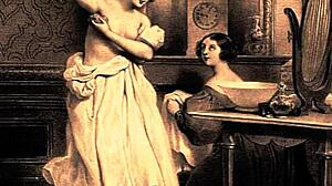 ヴィンテージのエロティックな絵が興奮させる！